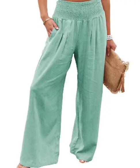 Calça Pantalona Feminina Casual