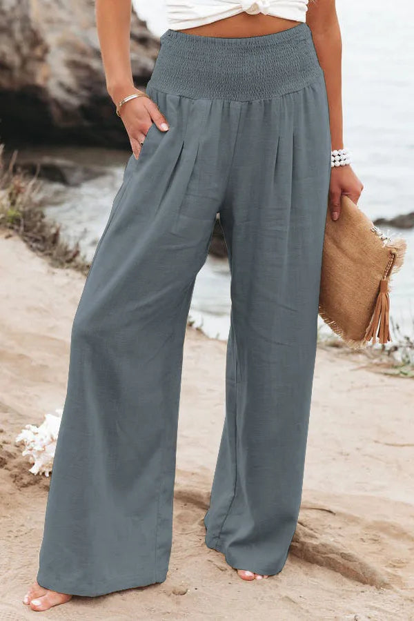 Calça Pantalona Feminina Casual