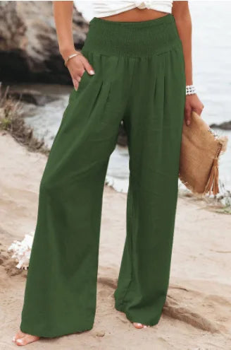 Calça Pantalona Feminina Casual
