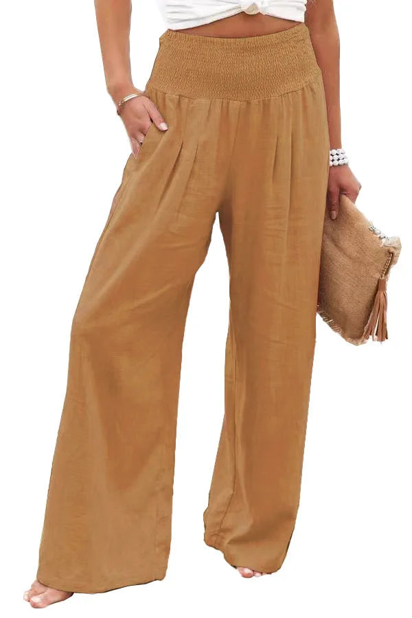 Calça Pantalona Feminina Casual