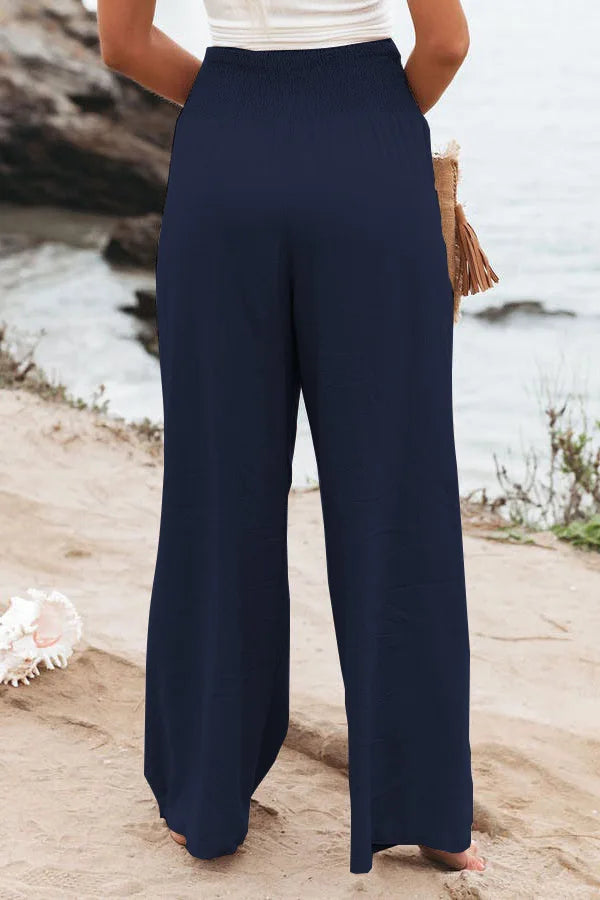 Calça Pantalona Feminina Casual