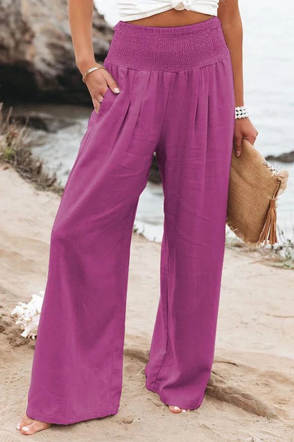 Calça Pantalona Feminina Casual - Casslu