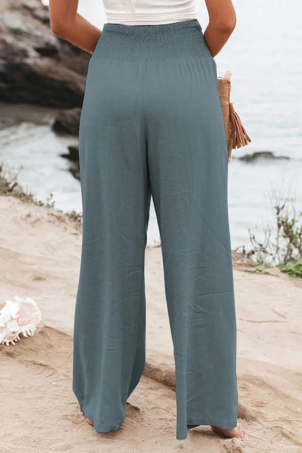 Calça Pantalona Feminina Casual - Casslu