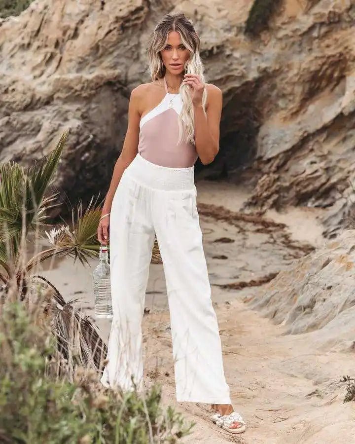 Calça Pantalona Feminina Casual - Casslu