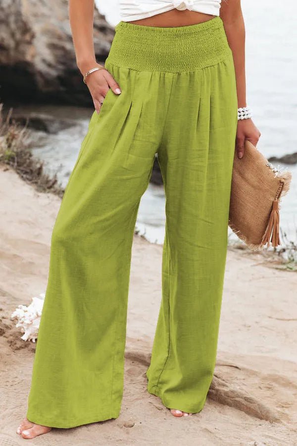 Calça Pantalona Feminina Casual - Casslu
