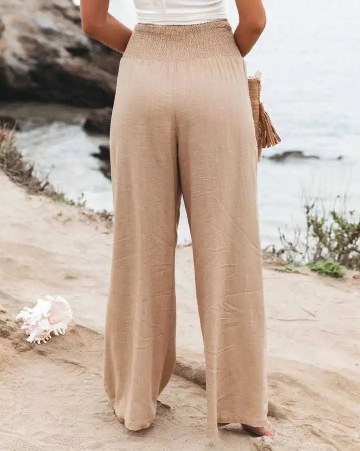 Calça Pantalona Feminina Casual - Casslu