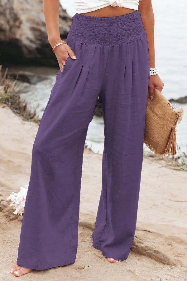 Calça Pantalona Feminina Casual - Casslu