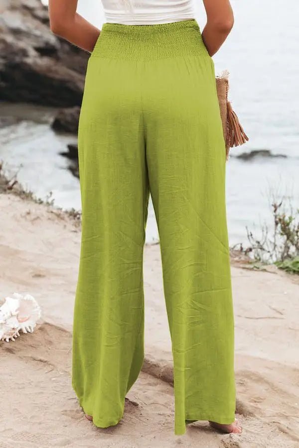 Calça Pantalona Feminina Casual - Casslu