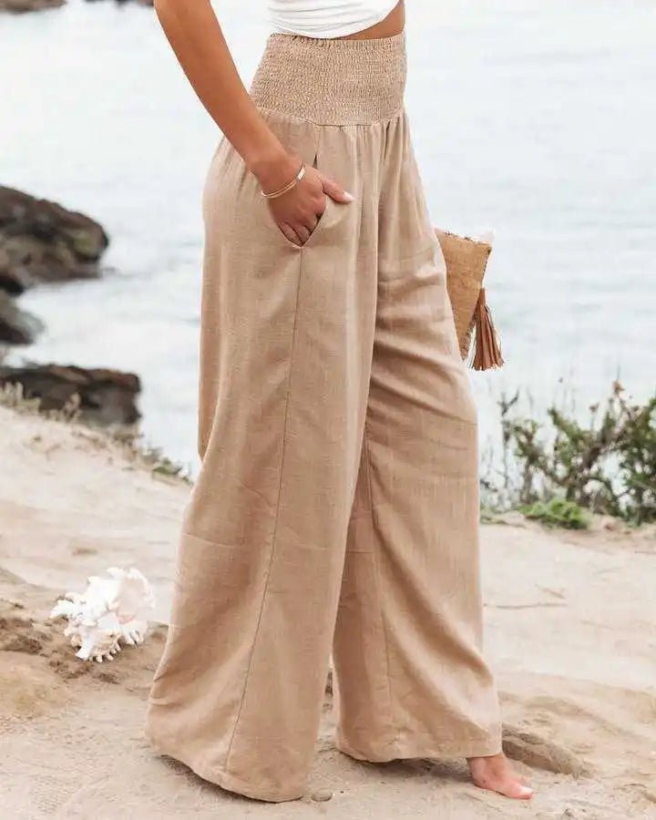 Calça Pantalona Feminina Casual - Casslu