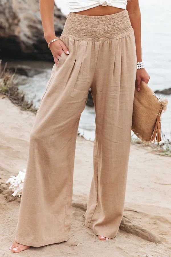 Calça Pantalona Feminina Casual - Casslu