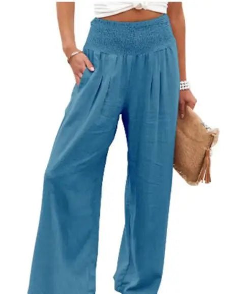 Calça Pantalona Feminina Casual - Casslu
