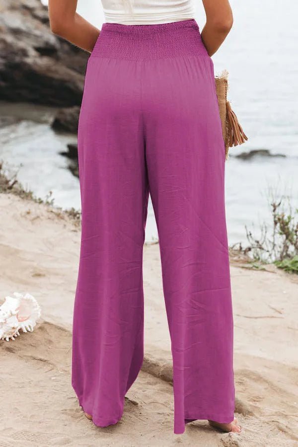 Calça Pantalona Feminina Casual - Casslu