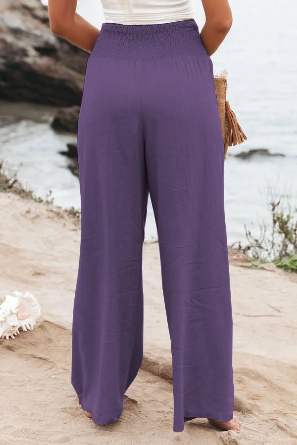 Calça Pantalona Feminina Casual - Casslu