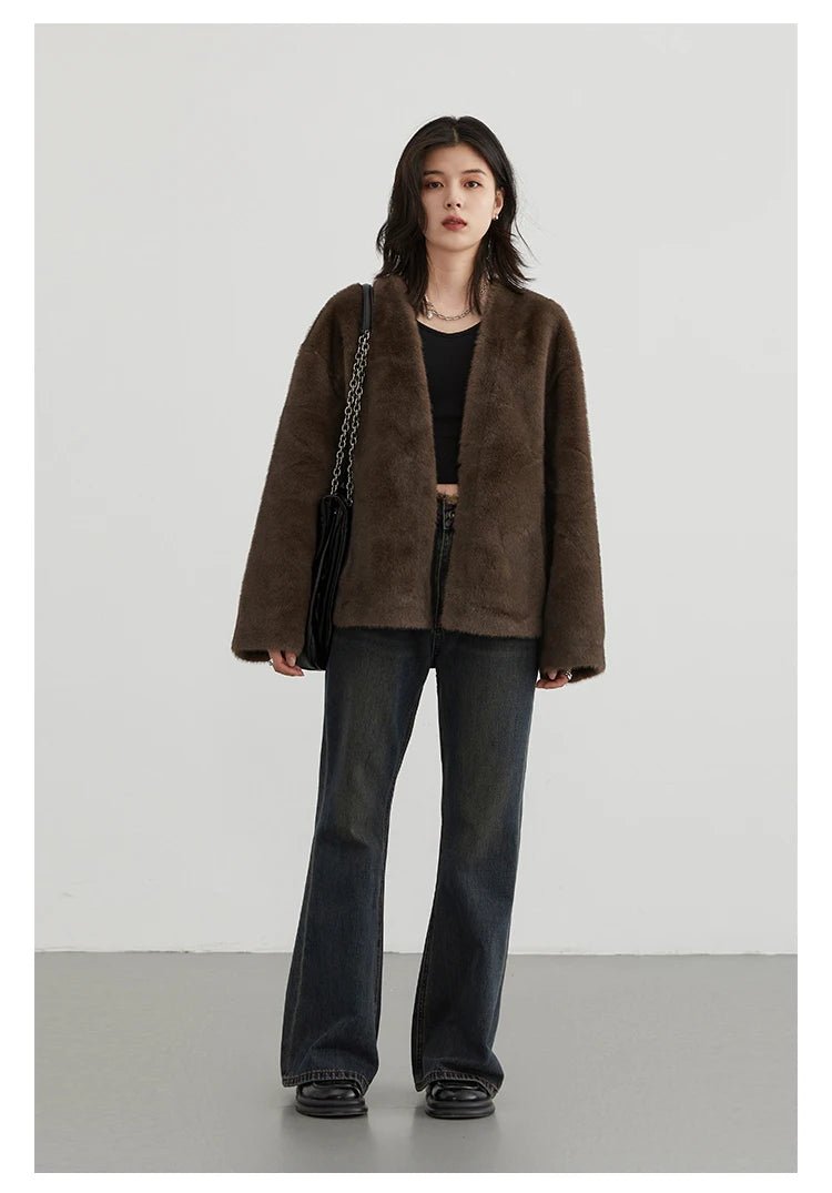 Casaco Plush Feminino Oversized - Casslu