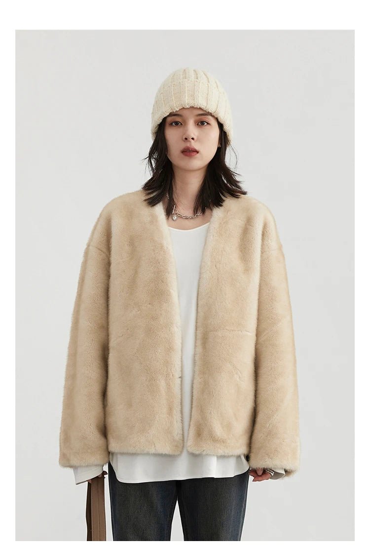 Casaco Plush Feminino Oversized - Casslu
