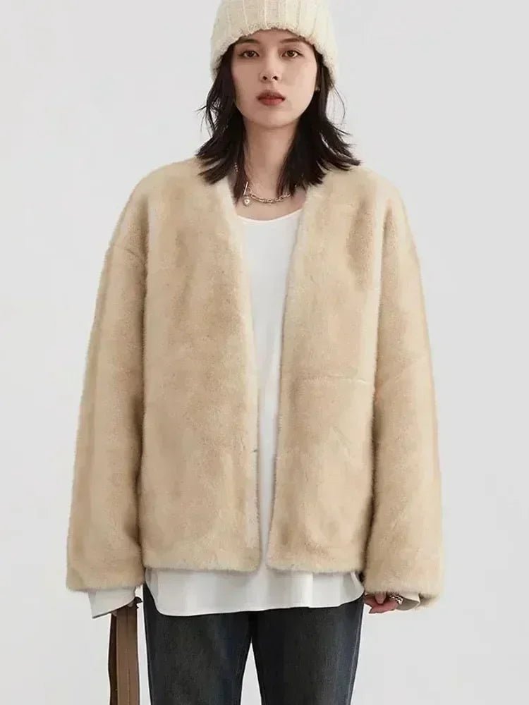 Casaco Plush Feminino Oversized - Casslu