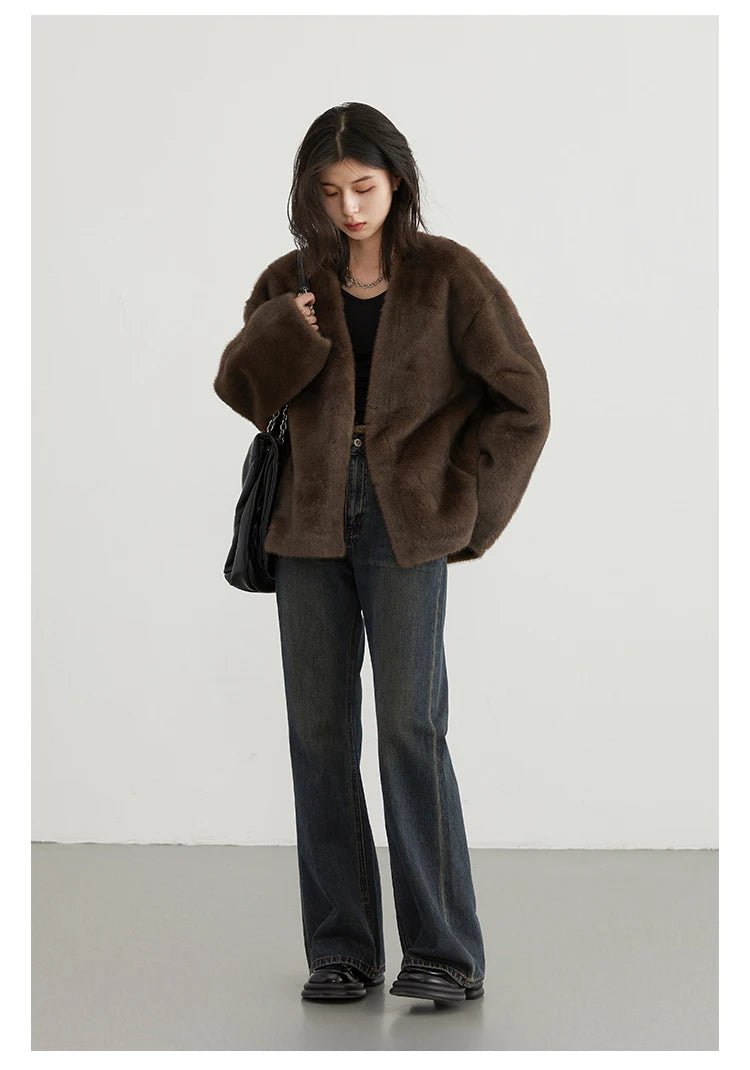 Casaco Plush Feminino Oversized - Casslu