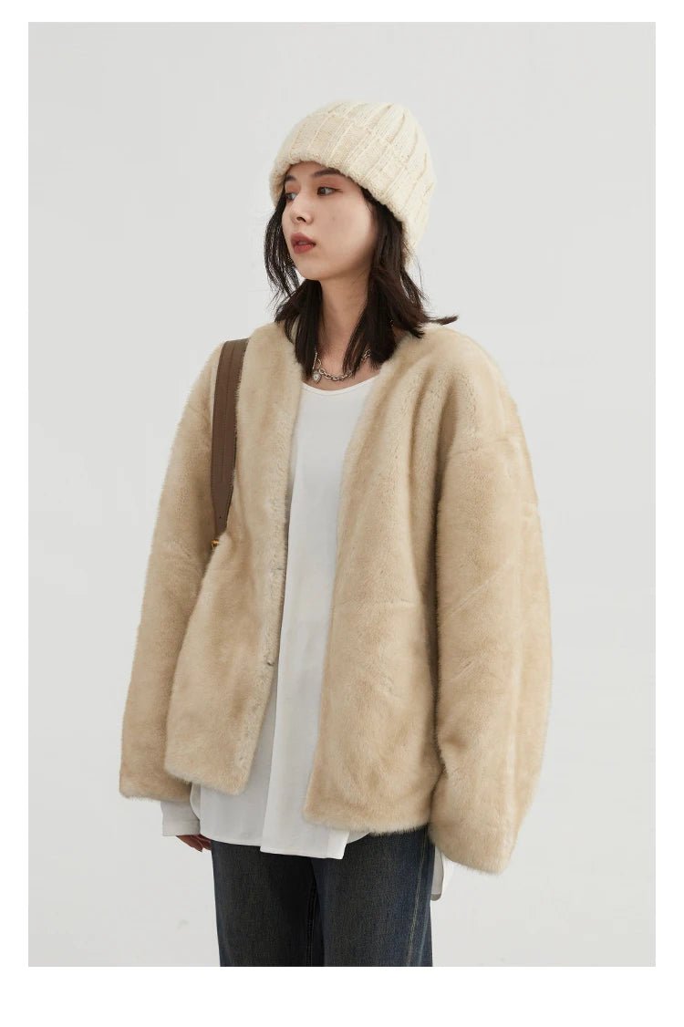 Casaco Plush Feminino Oversized - Casslu