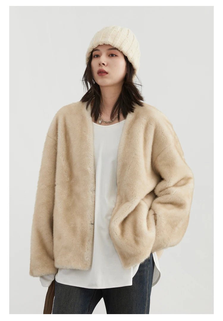 Casaco Plush Feminino Oversized - Casslu