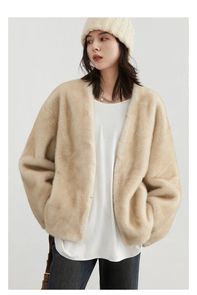 Casaco Plush Feminino Oversized - Casslu