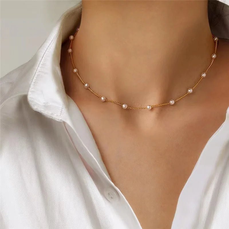 Conjunto de 3 colares femininos - Casslu