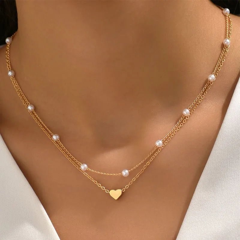 Conjunto de 3 colares femininos - Casslu