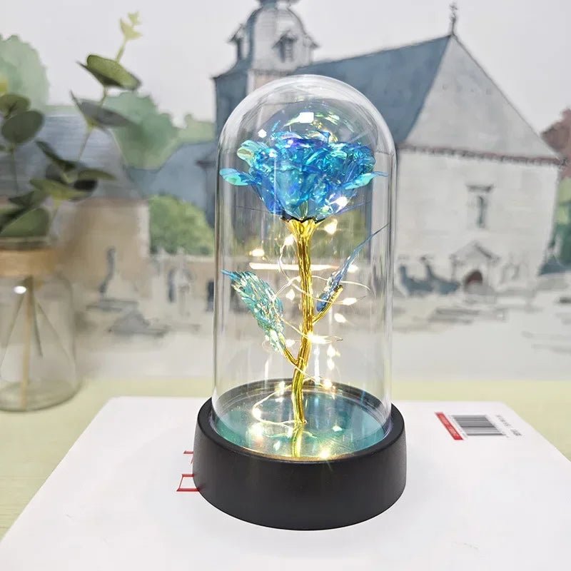 Rosa Eterna com Luz LED - Casslu