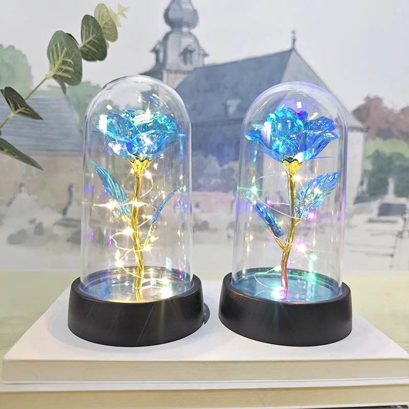 Rosa Eterna com Luz LED - Casslu