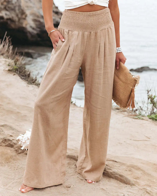 Calça Pantalona Feminina Casual