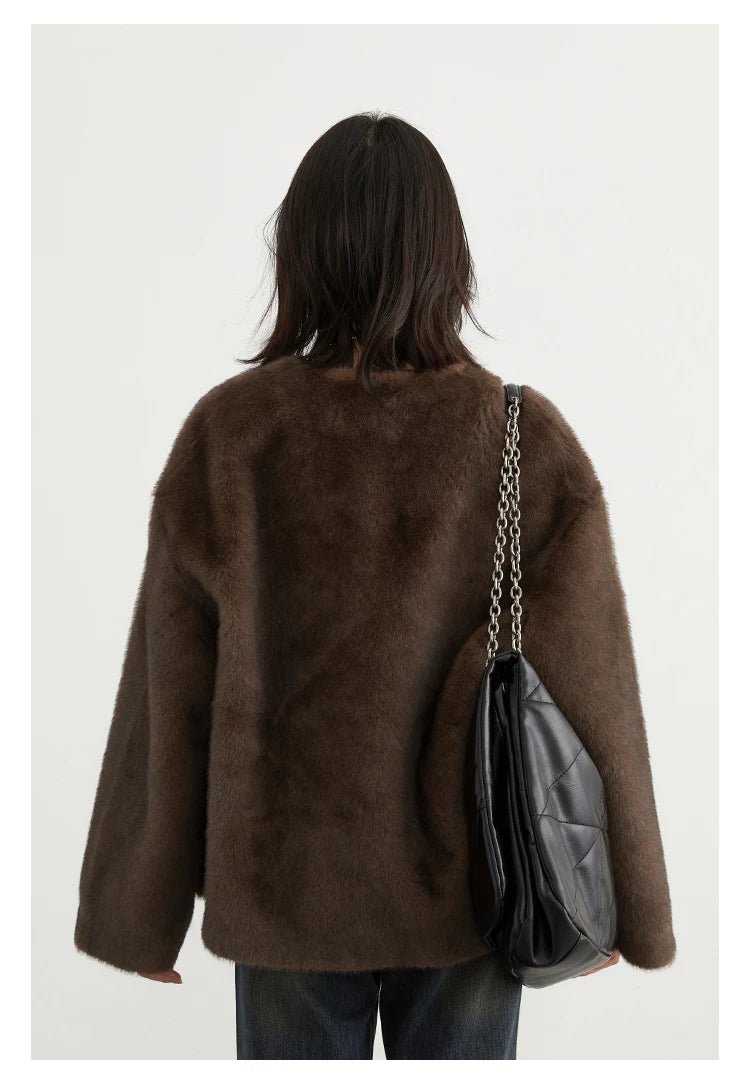 Casaco Plush Feminino Oversized - Casslu